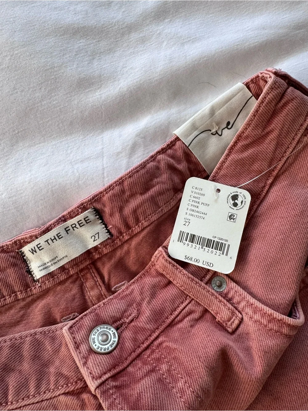 Free People Cali Cuffed Short NWT